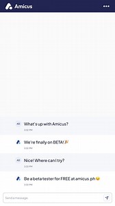 ⚖️ Your Intelligent Legal Ally is now on BETA ⚖️ The long wait is over — AMICUS is now on BETA! Explore the world of legal research like never before with Amicus, your go-to AI chatbot that's fast, reliable and efficient. Visit https://bit.ly/47HQqYh now! Be a beta tester and try Amicus for FREE! #Amicus #AmicusOnBETA #AmicusPH #LegalResearchAI #LawyersForAmicus | Amicus | Facebook
