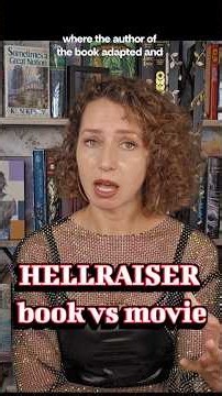 did you know Hellraiser is based on a book?? #horror #horrormovies