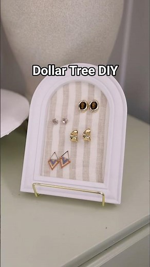 I turned a Dollar Tree item and an old sheet into this! #dollartreediy #dollarstorecrafts #diy
