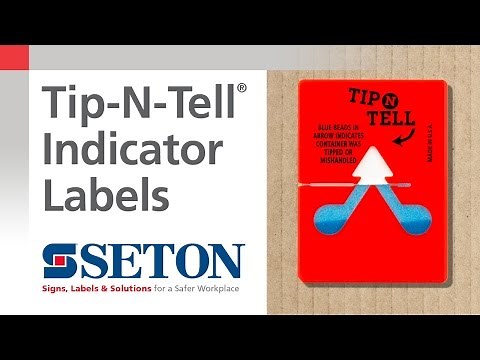 How to Protect Your Shipments from Damage with Tip-N-Tell® Labels | Seton Video