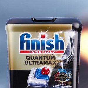 Dites adieu aux taches tenaces d’aliments brûlés et collés. Votre vaisselle brillera avec FinishMD Quantum UltramaxMD | Finish Canada | Facebook