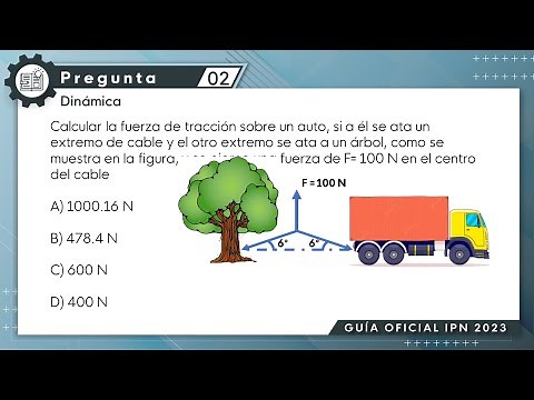 Guía IPN 2023 | Física Pregunta No. 2 | Físico - Matemático.