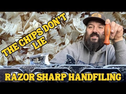 No Secrets—Just What Works Razor Sharp Chains by Hand