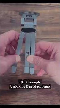 Unboxing & demo UGC example