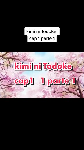 Kimi ni Todoke: Capítulo 1 de la Temporada 1