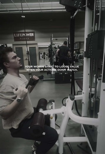 Actions Speak Louder Than Words in Gym Motivation