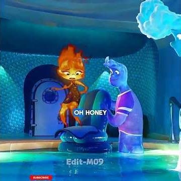 Wade’s Family Meets Ember! 😂🔥💧 #Shorts #Elemental#tranding #anime #disney @EDIT-M09 #pixar