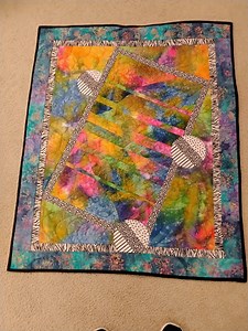 Batik Convergence Quilt. - Etsy