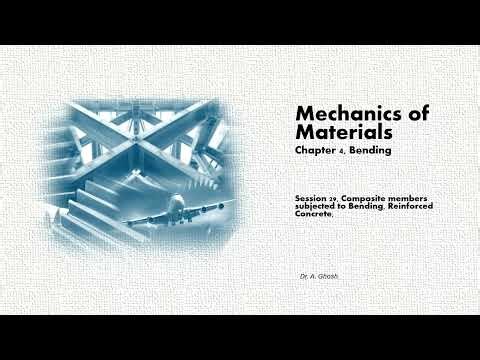 Understanding Mechanics of Materials-Bending-Composite members, Reinforced Concrete.