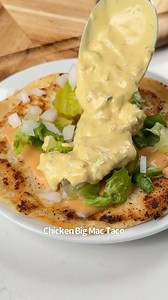 Crispy Smashed Chicken Big Mac Taco 😋🍔🌮 | Keto Snackz