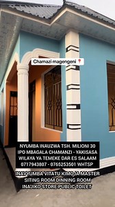 MILIONI 30 - 0717943807 - 0765253501 MBAGALA CHAMANZI - YAKISASA. WILAYA YA TEMEKE DAR ES SALAAM | Haki Kazi Kampani