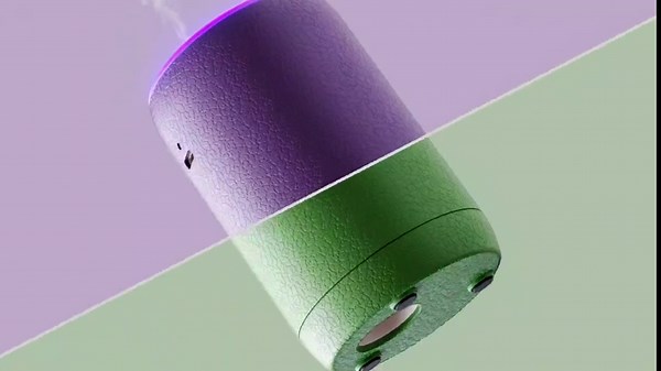 Waterless Diffuser Cordless Car Diffuser for Essential Oil Aroma Mist Diffusers Large Room Portable USB Travel Oil Diffuser for Hotel Home Long Run - White …