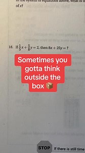 9.4K views · 118 reactions | #math #hs #sat #learn #act #outside #box #problem #parents #special #know #education #student #knowledge #think #school #bigbraintutor | The math tutor | Facebook