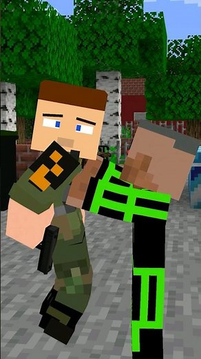 Kerem Commissioner's Son Baby Soldier Sigma 😂 #minecraft #richandpoor ​​#game #minecraftshorts