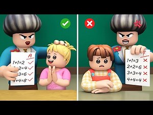 ROBLOX Brookhaven 🏡RP: Good Student and Bad Student | Roblox Edric