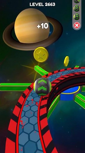 New Update - New Levels - Going Balls - SpeedRun Gameplay #shorts 2663