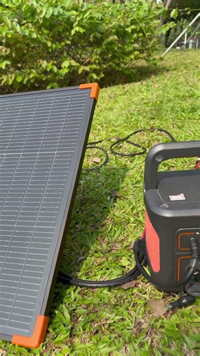 180W Portable Solar Panel Real Test