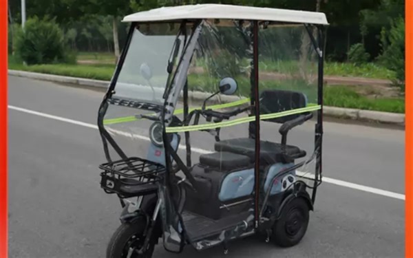 130三轮车棚安装视频