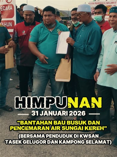 31 JANUARI 2026 Apa Penyelesaian Masalah Pencemaran Air & Bau Busuk Di Kg Selamat? Himpunan Aman Bantah Bau Busuk Dan Pencemaran Air Sungai Kereh berpunca daripada aktiviti penternakan babi di Kampung Selamat berjalan lancar petang kelmarin bertempat di Parit Cina, Kg Selamat, Tasek Gelugor. Himpunan ini mendapat sambutan hangat dari penduduk sekitar Kg Selamat, Taman Sepadu, Taman Tasik Gelugor Utama serta lain-lain kawasan berdekatan kerana masalah ini telah berlarutan lebih lima dekad tanpa s