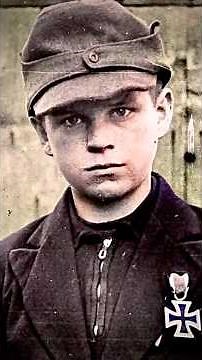The 12-year-old boy who received the Iron Cross from Hitler #ww2 #history