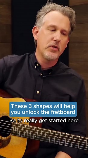 Three shapes. One fretboard. Bryan Sutton shows how the A, F, and D chord shapes can unlock new voicings and melodies all over the neck. Once you learn how to move these shapes up and down the fretboard, you start to see the patterns and the connections between positions. This approach helps you play with more clarity, confidence, and flow. Instead of guessing where notes are, you start to know where they are. Ready to dive deeper into Bryan Sutton's Bluegrass Guitar school? Right now you can ge