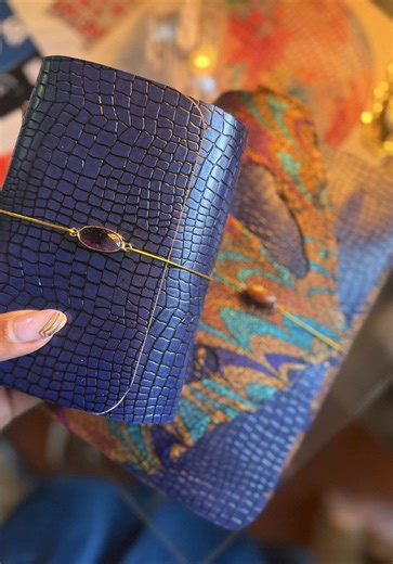 From Scraps to Finished: Handmade A6 Leather Journal