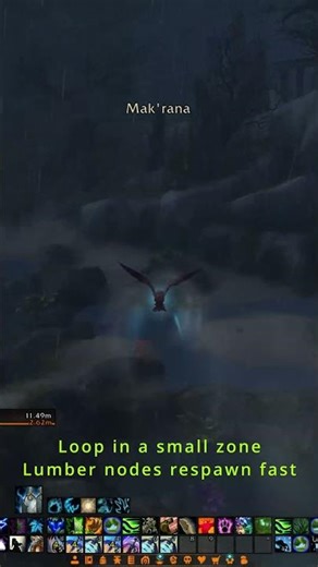 Farm Lumber Smarter, Not Longer #WoW #shorts