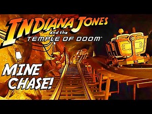 ESCAPE THE MINES! Indiana's Roller Coaster Adventure! POV