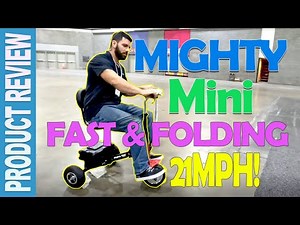 ☄️FAST Folding Mobility Scooter (21 MPH) - The Mighty Mini