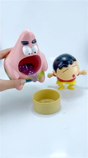 Satisfying Unboxing & Review Patrick and Shin-Chan Cute Fun ASMR Video #patrick #shinchan #shorts