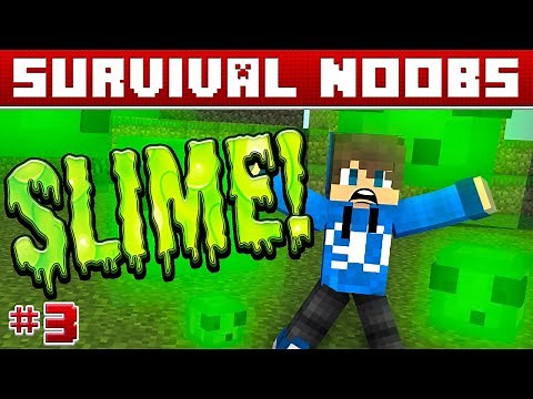How to get Slimes to Spawn in a Swamp Biome | Minecraft Survival Noobs #3