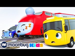 😴 Buster And The Sleepy Train 😴 ‪@gobuster-cartoons‬ Cartoons & Songs for Kids | Sing Along With Me!