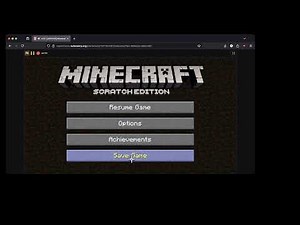 Minecraft clone showcase in Scratch!