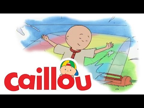 Caillou - Caillou Goes Round the Block (S01E17) | Videos For Kids