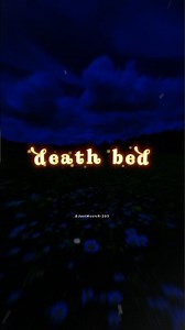 death bed (coffee for your head) - Powfu, feat. beabadoobee | lyrics | aesthetic | English songs