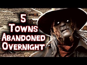 Top 5 FREAKY Abandoned Ghost Towns Shrouded In Mystery