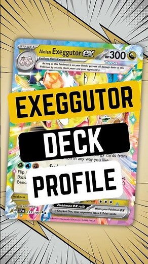 🌴 Alolan Exeggutor ex COUNTERS The Meta! 🌴 #blackbolt #whiteflare #deckprofile