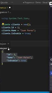 Que es la serializacion JSON con C#