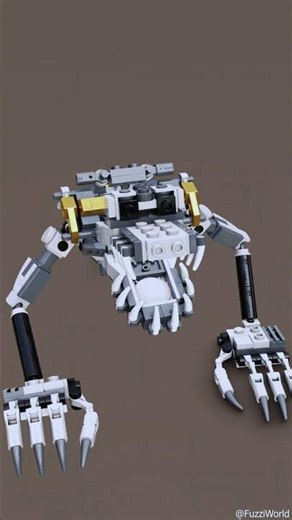 Ruined Monty #fnaf #lego satisfying build