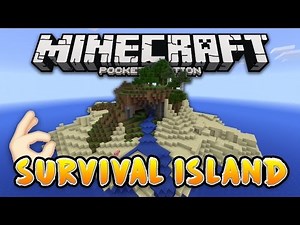 PERFECT Survival Island Seed! Minecraft Pocket Edition