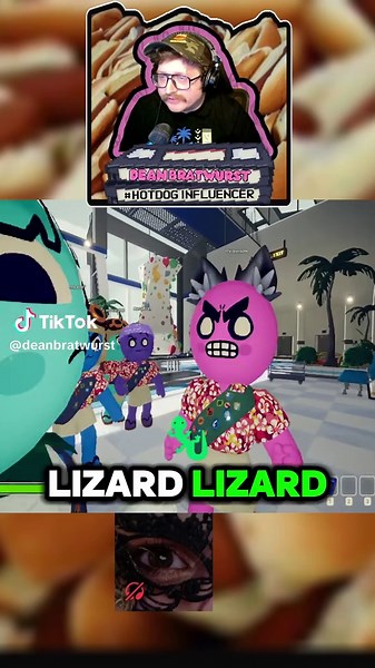 Lizard #peak #twitchstreamer #lizard #funny | lizard