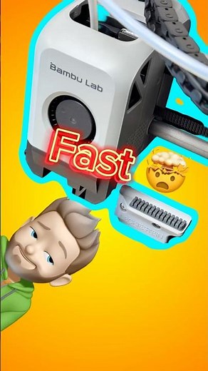 The Bambu Lab P1S IS FAST! This Thing Can Move! Nozzle wiper Mod Update #bambulab