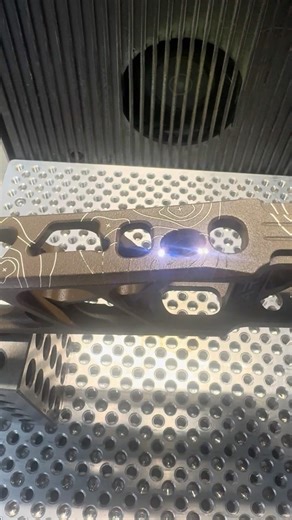 Mathews Arc Riser Laser Engraved with Topo Lines – Full Video Coming Soon!