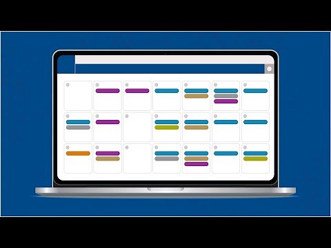 Creating a schedule from A to Z - Nov 2022