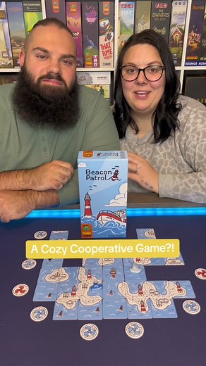 We Love Cooperative Two Player Games Where You Work Together To Win! #boardgames #gamenight #couple