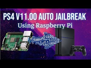 PS4 v11.00 Auto Jailbreak using Raspberry Pi 4