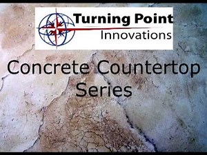 Concrete Countertop Series - Part 5 - Staining.mp4