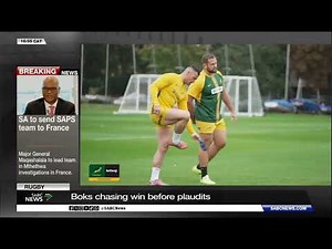 Springboks chasing win at Twickenham