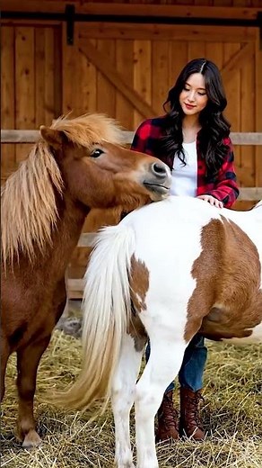 Cuteness Lives Quietly With My Sweet Pony