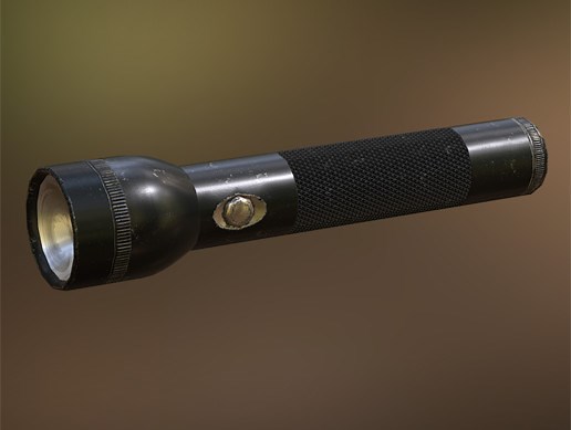 Flashlight Low Poly | 3D Props | Unity Asset Store